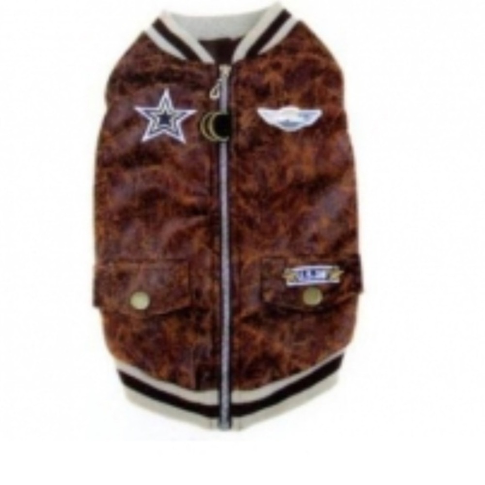 MM pet vest top dog full zip clothing outerwear size XS